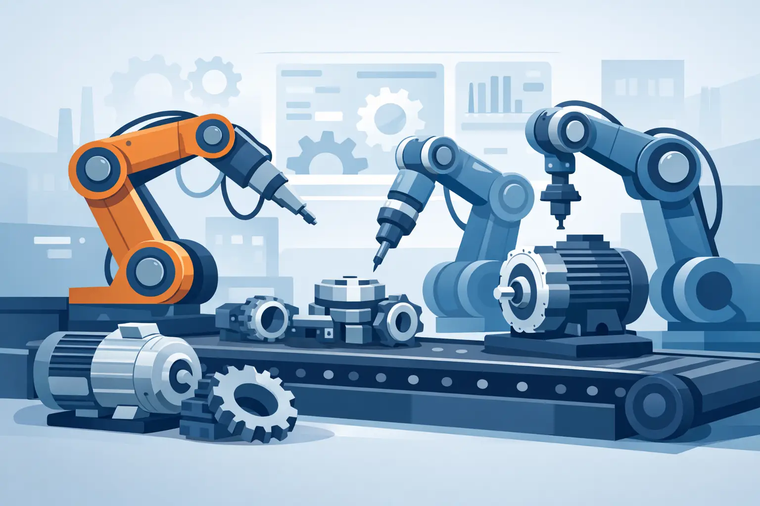 Automatyzacja montażu urządzeń mechanicznych
